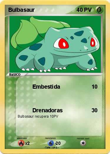 Pokemon Bulbasaur