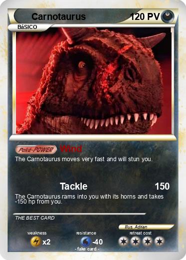 Pokemon Carnotaurus