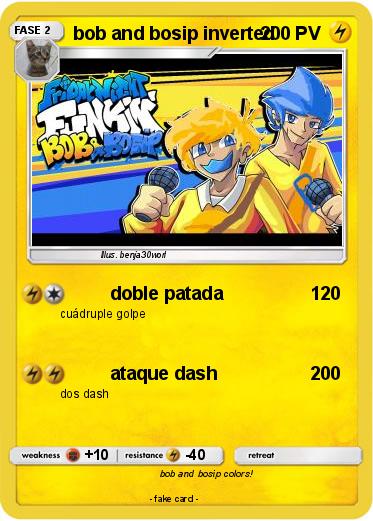 Pokemon bob and bosip inverted