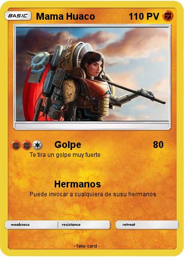 Pokemon Mama Huaco