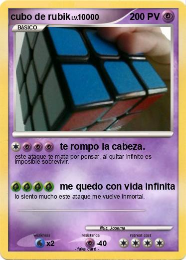 Pokemon cubo de rubik