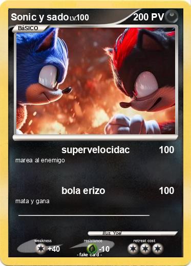 Pokemon Sonic y sado