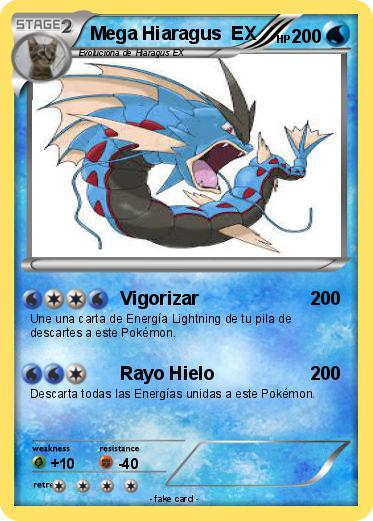 Pokemon Mega Hiaragus  EX
