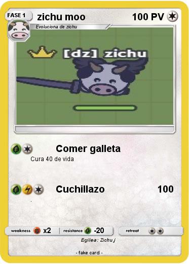 Pokemon zichu moo