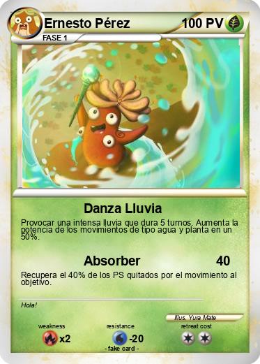 Pokemon Ernesto Pérez