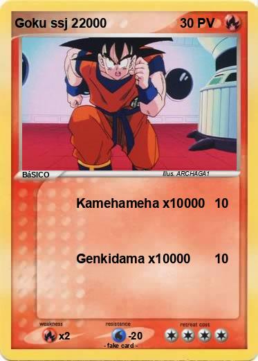 Pokemon Goku ssj 22000