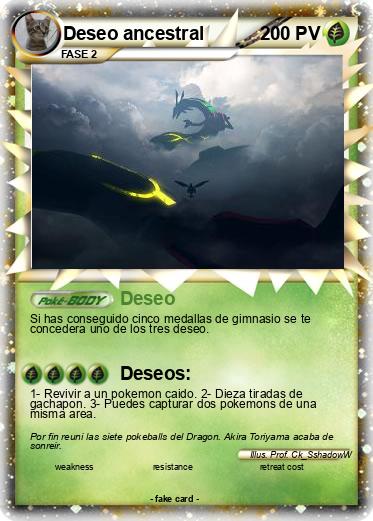 Pokemon Deseo ancestral