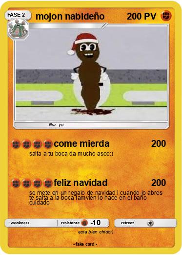 Pokemon mojon nabideño