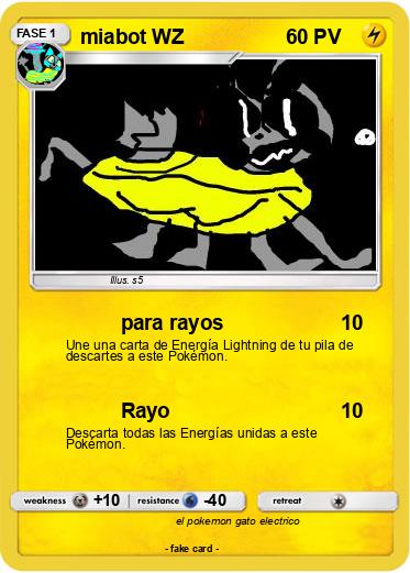 Pokemon miabot WZ