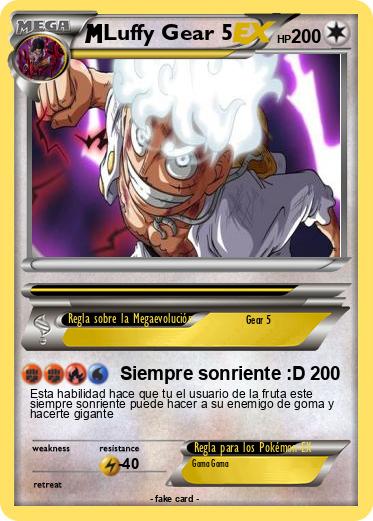 Pokemon Luffy Gear 5