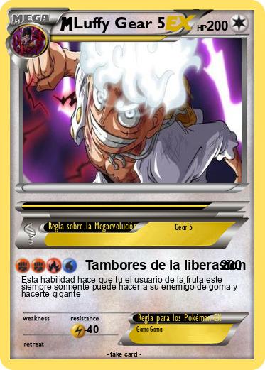 Pokemon Luffy Gear 5