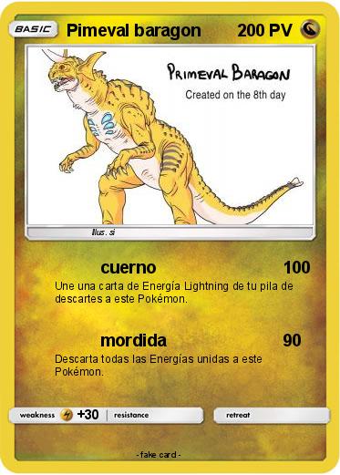Pokemon Pimeval baragon