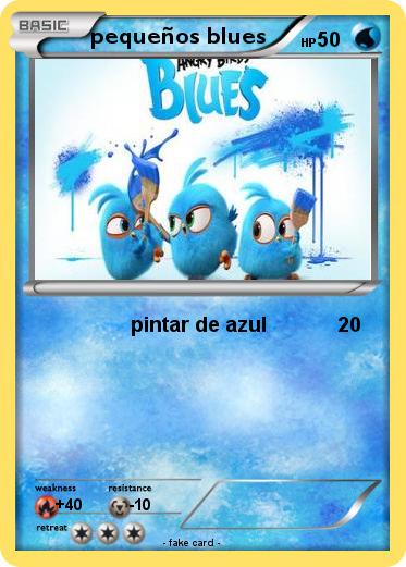 Pokemon pequeños blues
