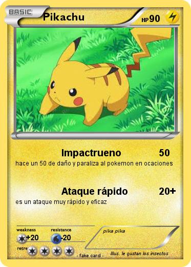 Pokemon Pikachu