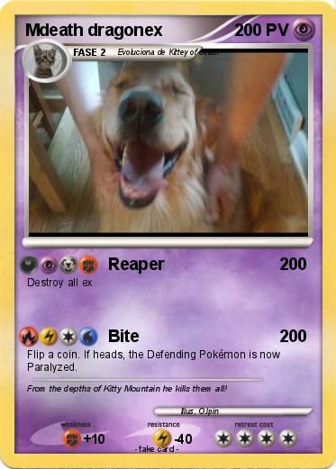 Pokemon Mdeath dragonex