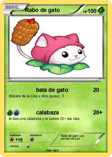 Pokemon Rabo de gato