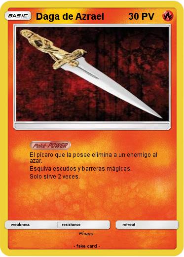 Pokemon Daga de Azrael