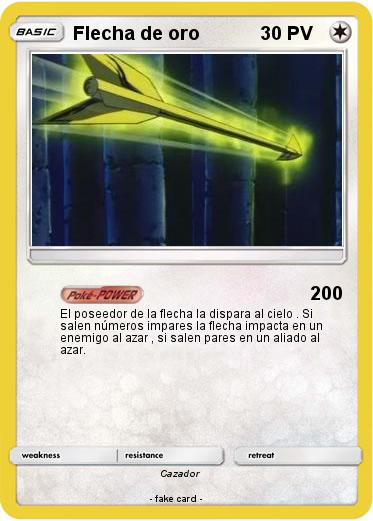 Pokemon Flecha de oro