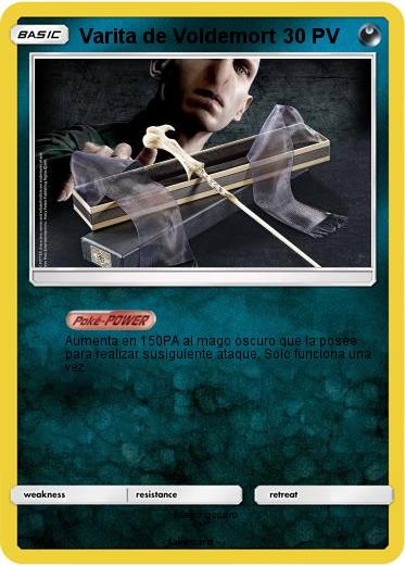 Pokemon Varita de Voldemort
