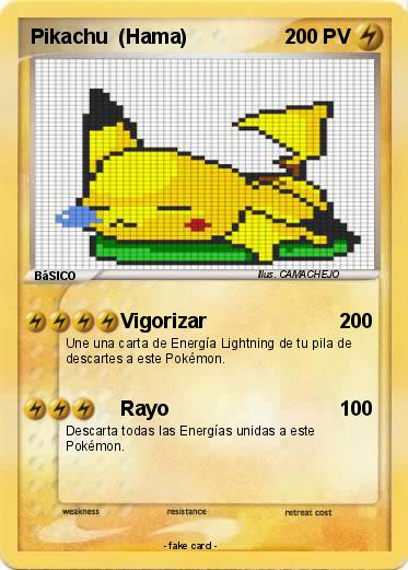 Pokemon Pikachu  (Hama)