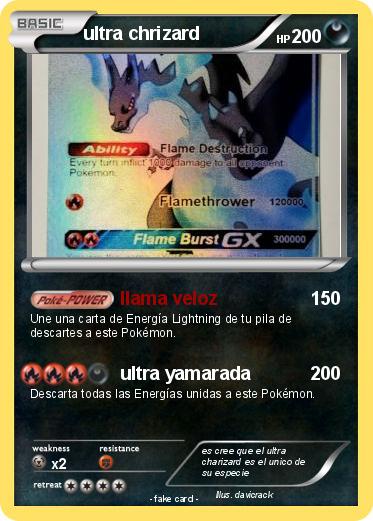 Pokemon ultra chrizard