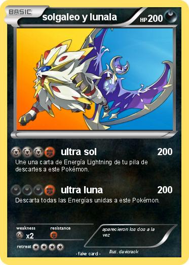 Pokemon solgaleo y lunala