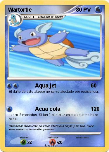 Pokemon Wartortle