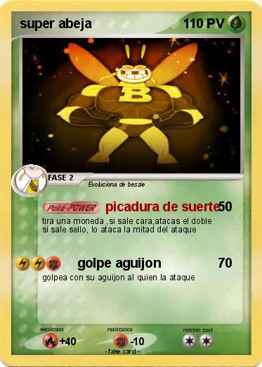 Pokemon super abeja