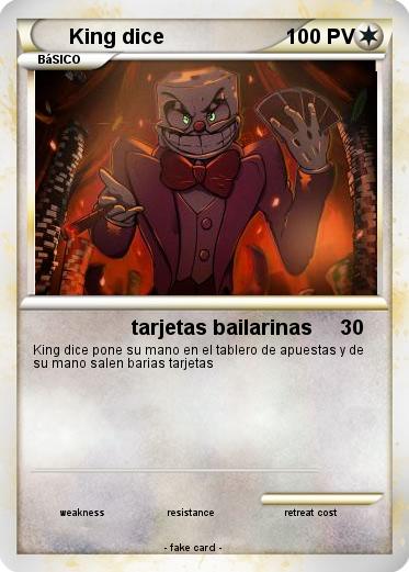 Pokemon King dice