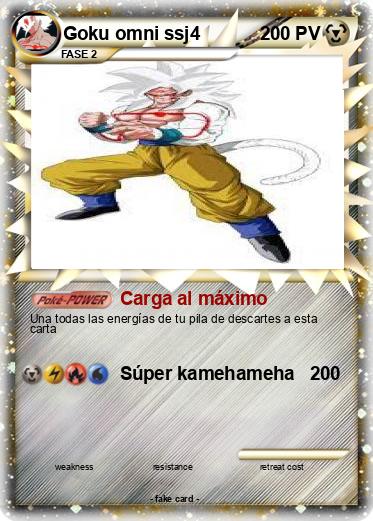 Pokemon Goku omni ssj4