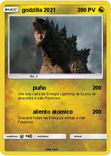 Pokemon godzilla 2021