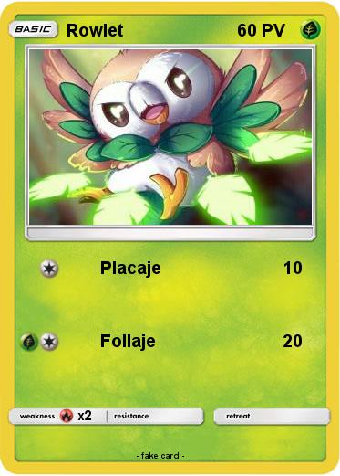 Pokemon Rowlet