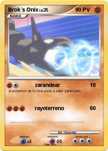 Pokemon Brok´s Onix