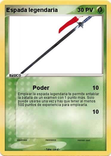 Pokemon Espada legendaria