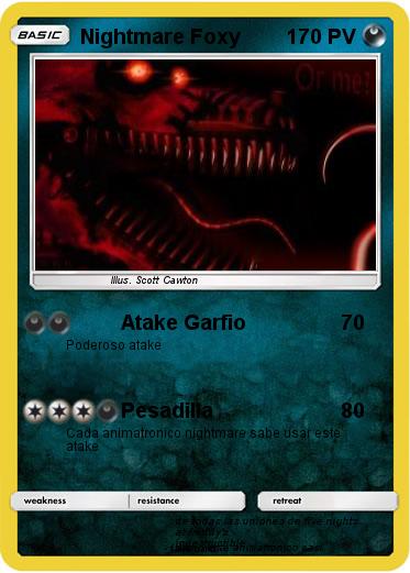 Pokemon Nightmare Foxy