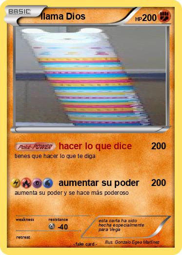 Pokemon llama Dios