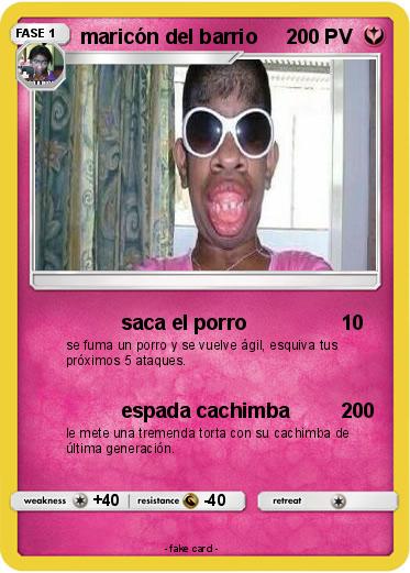 Pokemon maricón del barrio