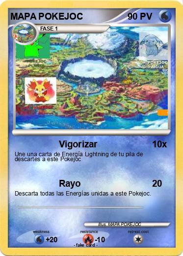 Pokemon MAPA POKEJOC