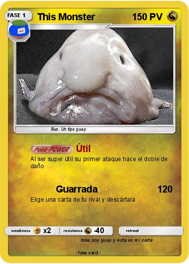 Pokemon This Monster