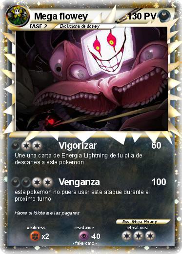 Pokemon Mega flowey Pokemon Mega flowey