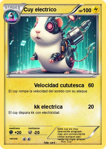 Pokemon Cuy electrico