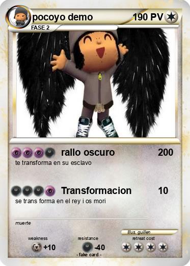 Pokemon pocoyo demo