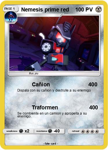 Pokemon Nemesis prime red