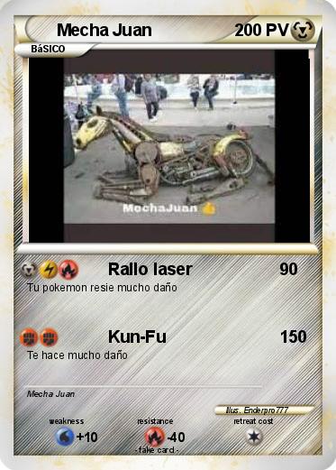 Pokemon Mecha Juan