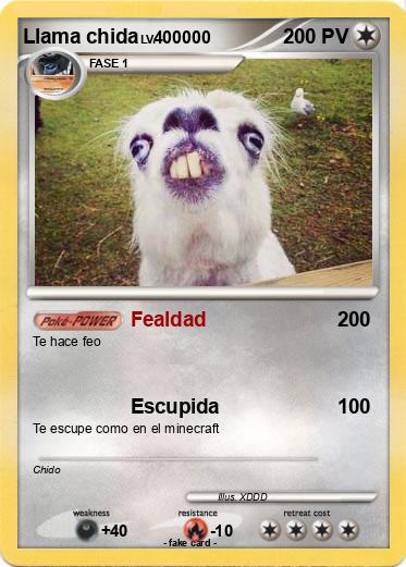 Pokemon Llama chida