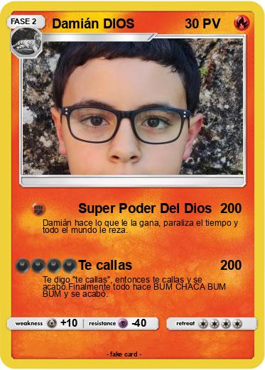 Pokemon Damián DIOS
