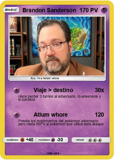 Pokemon Brandon Sanderson