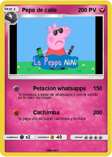 Pokemon Pepa de calle