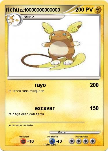 Pokemon richu