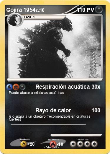 Pokemon Gojira 1954